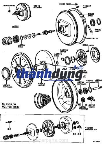 TỔNG PHANH XE SUZUKI CELERIO 2014 | 5110084M51000 - Ảnh 4