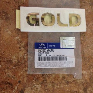 á»p chữ Hyundai Santafe Gold