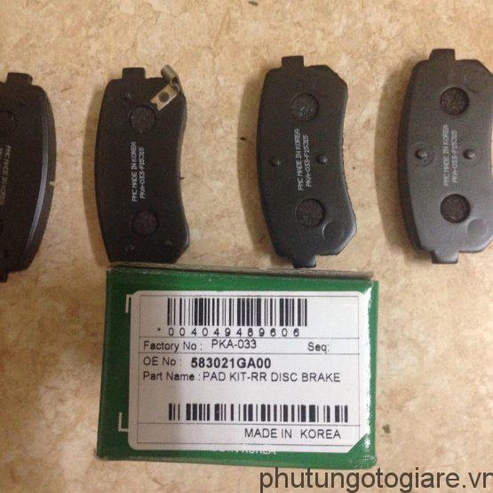 Má phanh/bố thắng sau Kia Forte, Hyundai I30