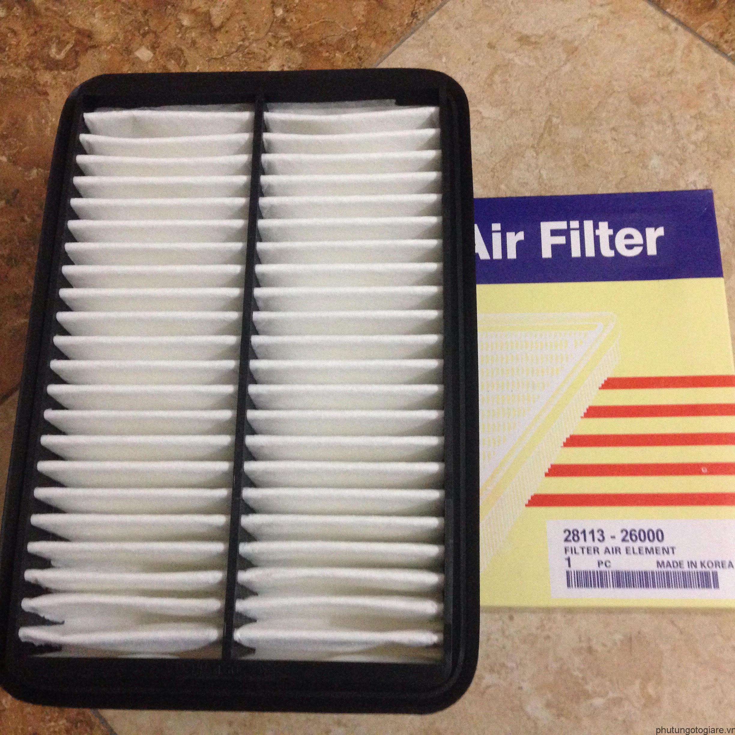 Lọc gió động cơ Hyundai Santafe (2000-2006)