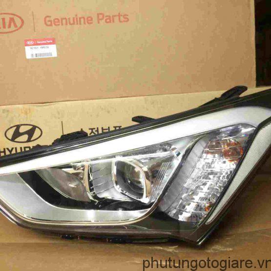 Đèn pha phải Hyundai Santafe 2012