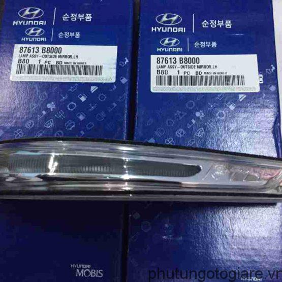 ÄÃ¨n xi nhan gÆ°Æ¡ng trÃ¡i Hyundai Santafe