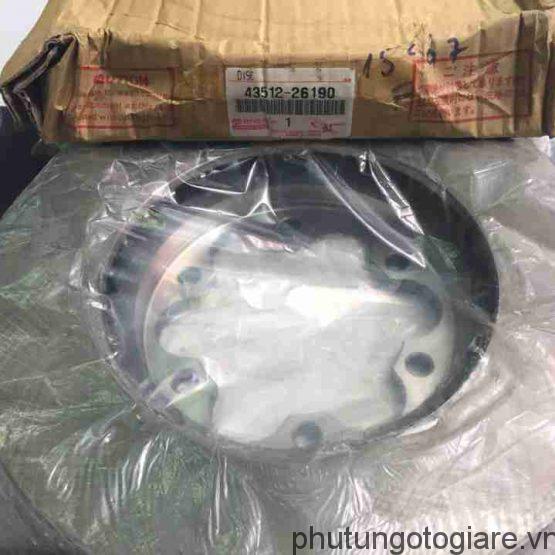 ÄÄ©a phanh trưá»c Toyota Hiace 2008