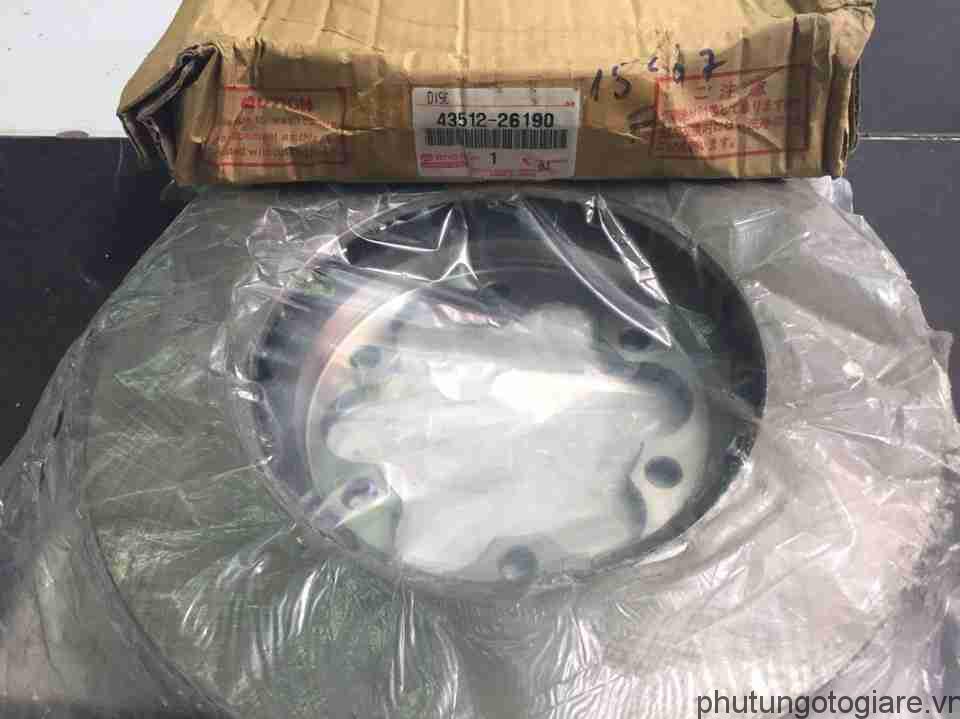 Đĩa phanh trước Toyota Hiace 2008