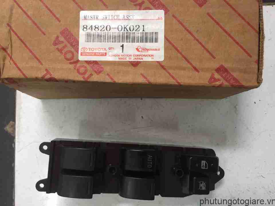 Công tắc lên kính tổng Toyota Fortuner, Hilux