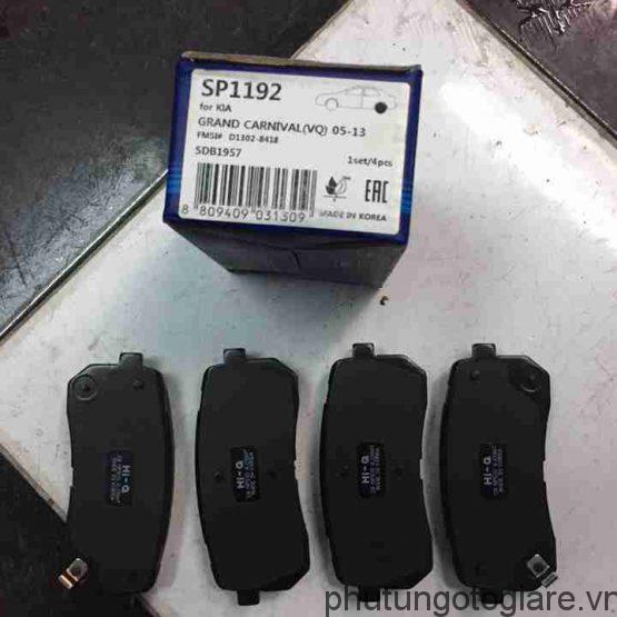 MÃ¡ phanh sau Hyundai Starex, Kia Carnival