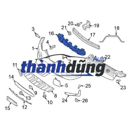 Khung xương đỡ cản sau Hyundai Getz - Ảnh 4
