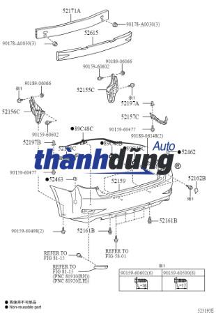 Khung xương đỡ cản sau Hyundai Getz - Ảnh 2
