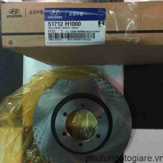 ÄÄ©a phanh trưá»c Hyundai Terracan