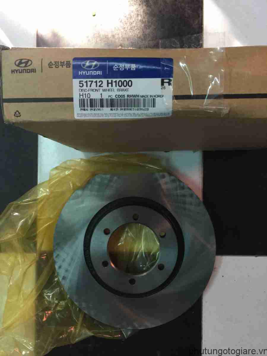 Đĩa phanh trước Hyundai Terracan