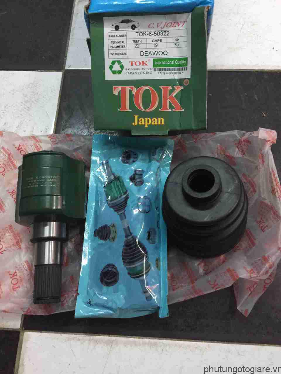 Äầu láp ngoà i Chevrolet Spark