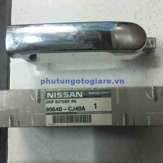 Tay mở cửa ngoài phải Nissan Livina