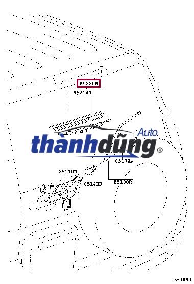 ỐP LỐP DỰ PHÒNG FORD EVEREST - Ảnh 2