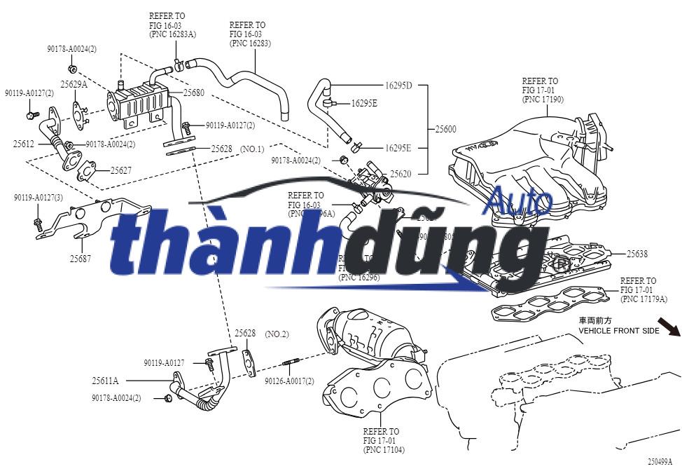 VAN EGR FORD EVEREST 2012-2021 | FB3Q9D476AC - Ảnh 4