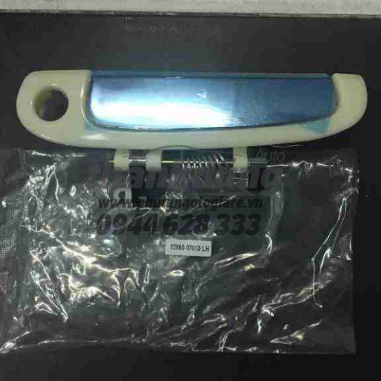 Tay mở cửa ngoài có mạ Kia Morning