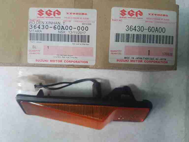 Xi nhan tai xe Suzuki Vitara