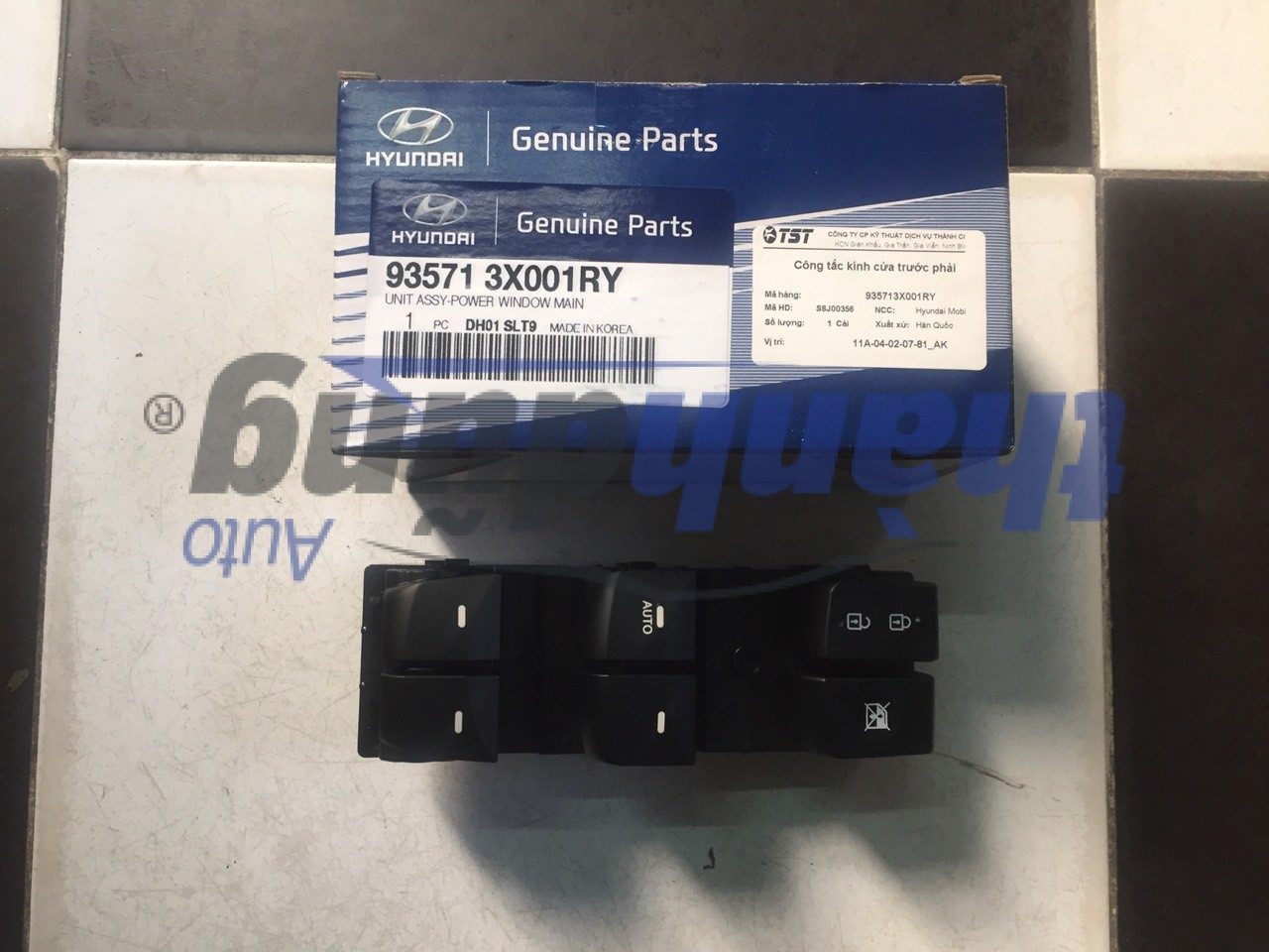 CÃNG TẮC LÃN KÃNH Tá»NG HYUNDAI ELANTRA, AVANTE