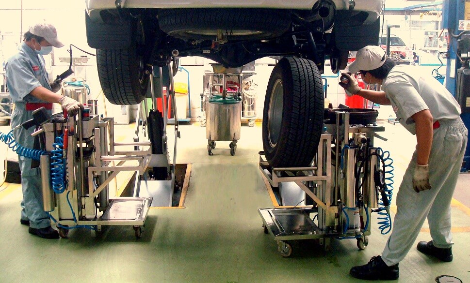 Quy trình bảo dưỡng xe Toyota Vios