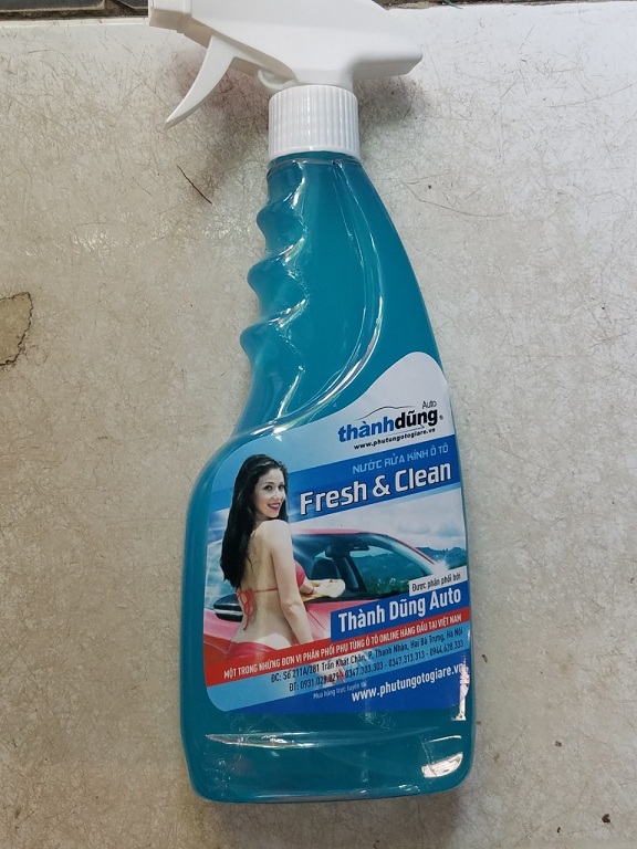 TỰ PHA CHẾ NƯỚC RỬA KÍNH Ô TÔ TẠI NHÀ