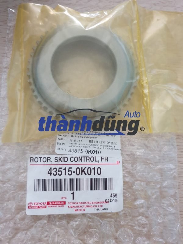 VÃNG BI BÃNH RÄNG ABS TOYOTA HILUX, FORTUNER, INNOVA