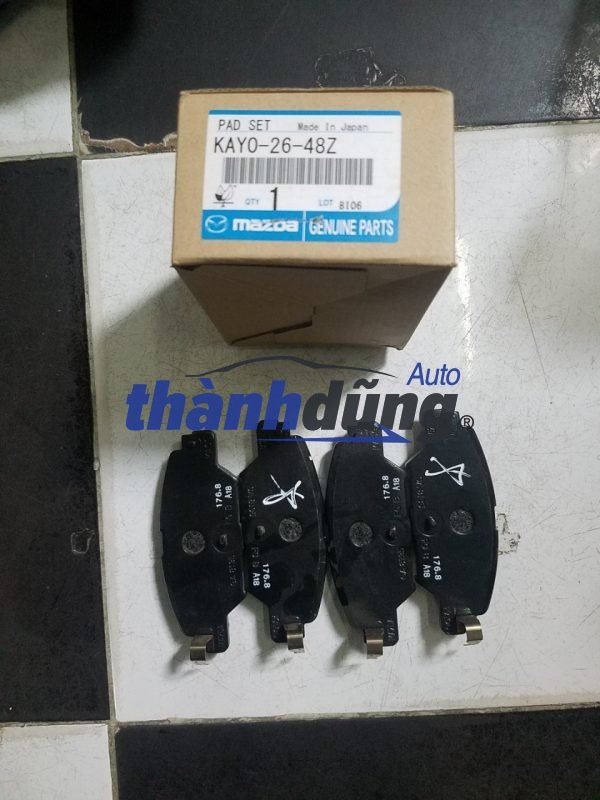 MÁ PHANH SAU MAZDA CX5 CHÍNH HÃNG