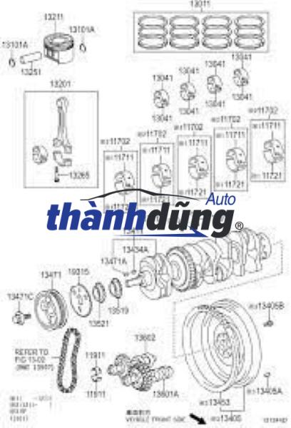 BÁNH ĐÀ DAEWOO NUBIRA 2000-2005 | 96184979 - Ảnh 5