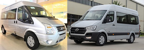 LỰA CHỌN HYUNDAI SOLATI HAY FORD TRANSIT