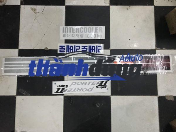 BỘ TEM CÁNH CỬA HYUNDAI PORTER 2 CHÍNH HÃNG