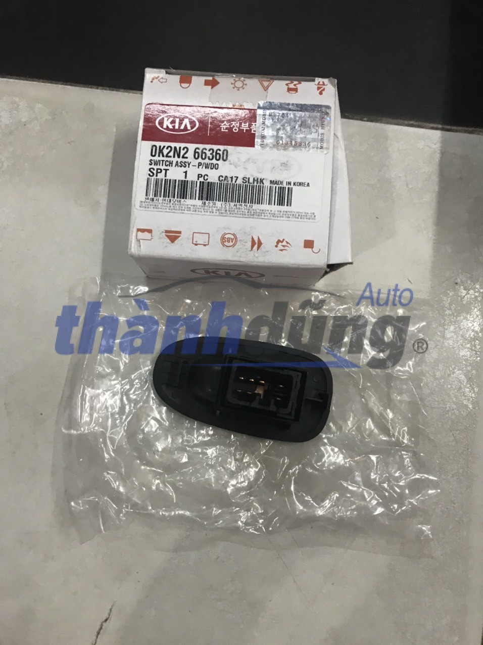 CÔNG TẮC LÊN KÍNH TRƯỚC KIA SPECTRA