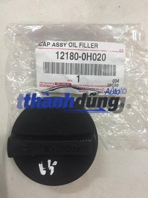 NẮP ĐỔ DẦU ĐỘNG CƠ CAMRY, YARIS, HILUX, ALTIS, INNOVA