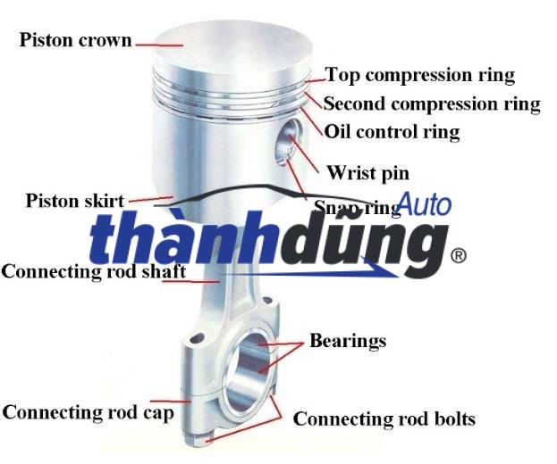 PÍT TÔNG HYUNDAI I10 2012-2014 | 2304104020 - Ảnh 3