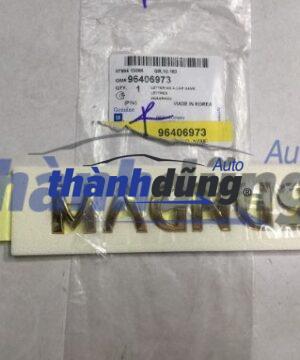 LÔ GÔ CHỮ MANGUS DAEWOO MAGNUS