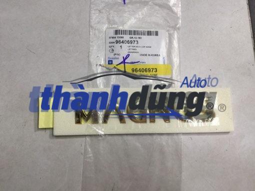 LÔ GÔ CHỮ MANGUS DAEWOO MAGNUS