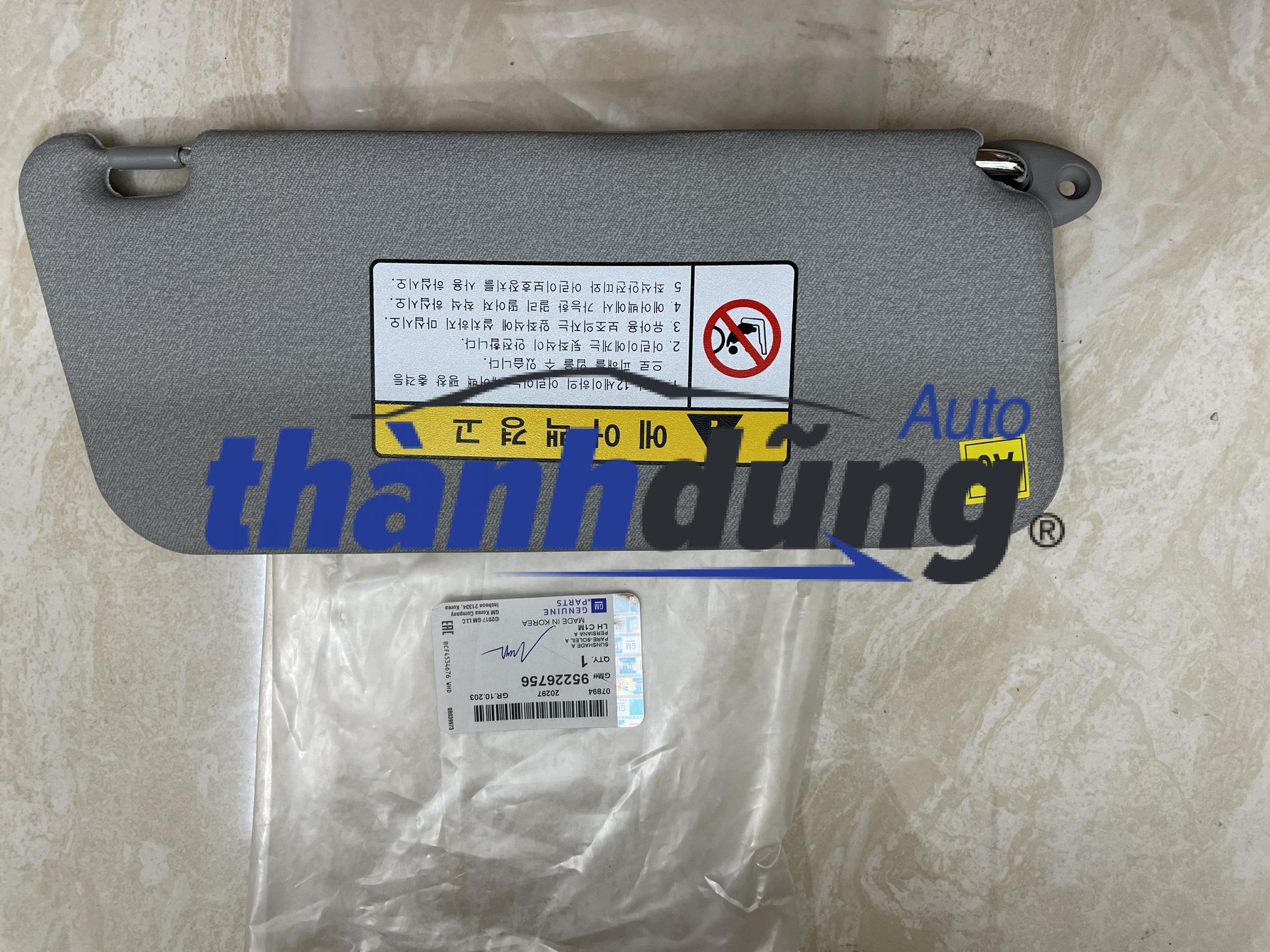 CHẮN NẮNG CHEVROLET SPARK