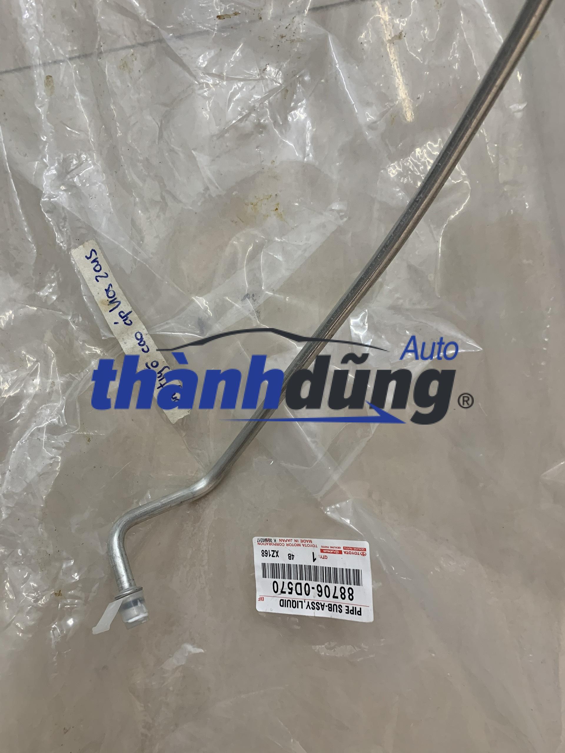 TUY Ô ĐIỀU HÒA TOYOTA YARIS