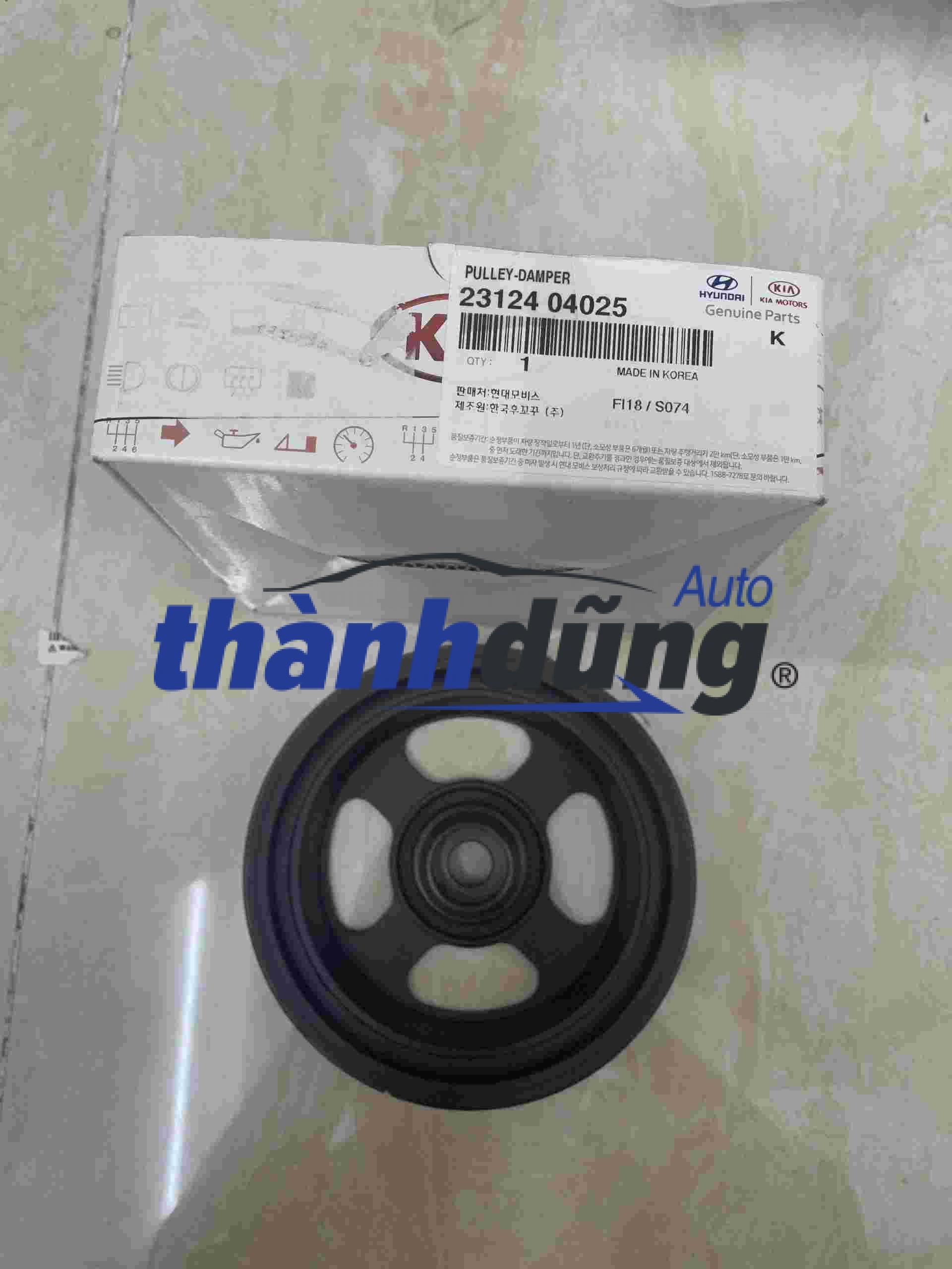 PULY TRỤC CƠ KIA MORNING