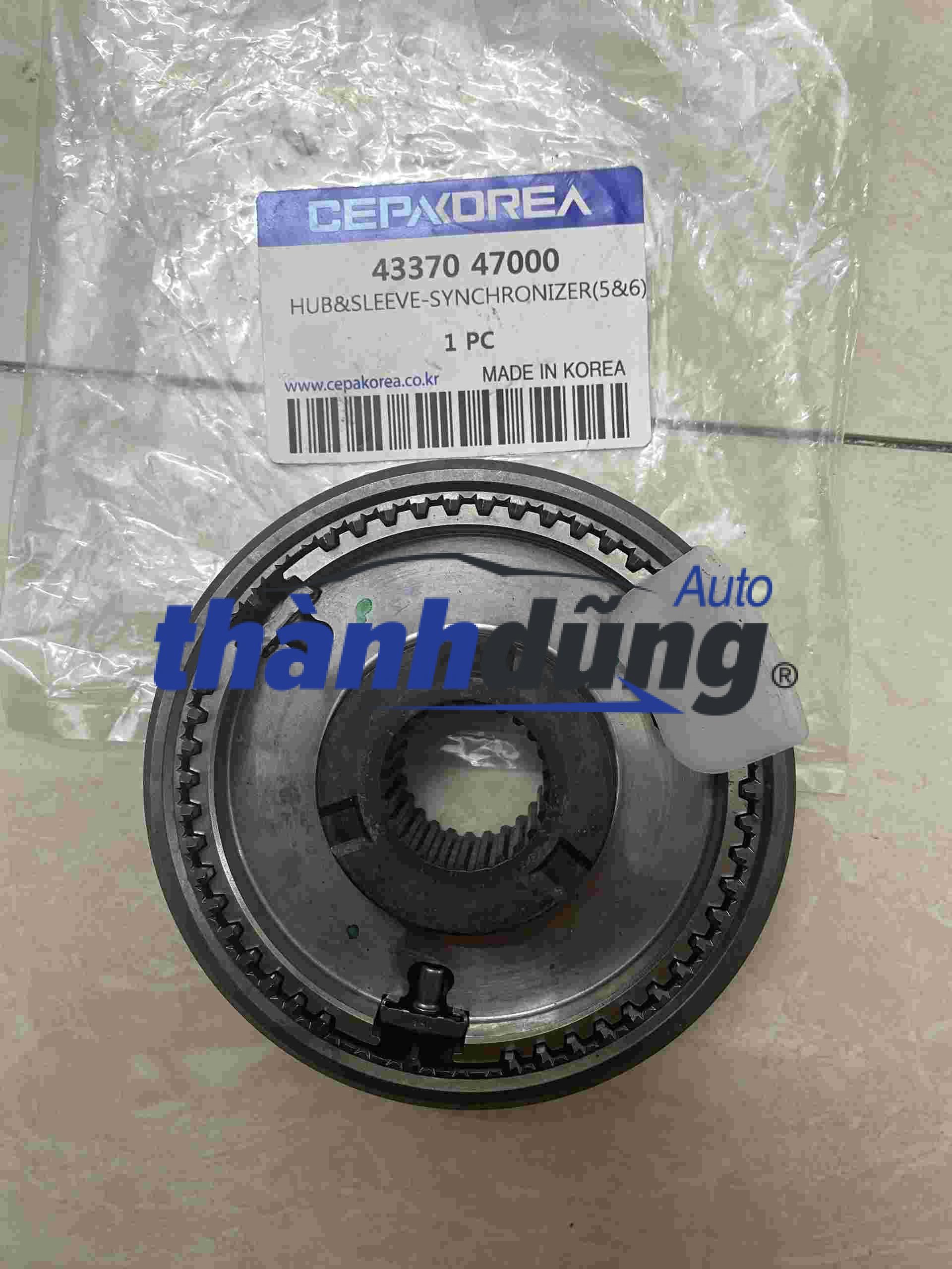 BÁNH RĂNG ĐỒNG TỐC SỐ 5, 6 KIA BONGO 3