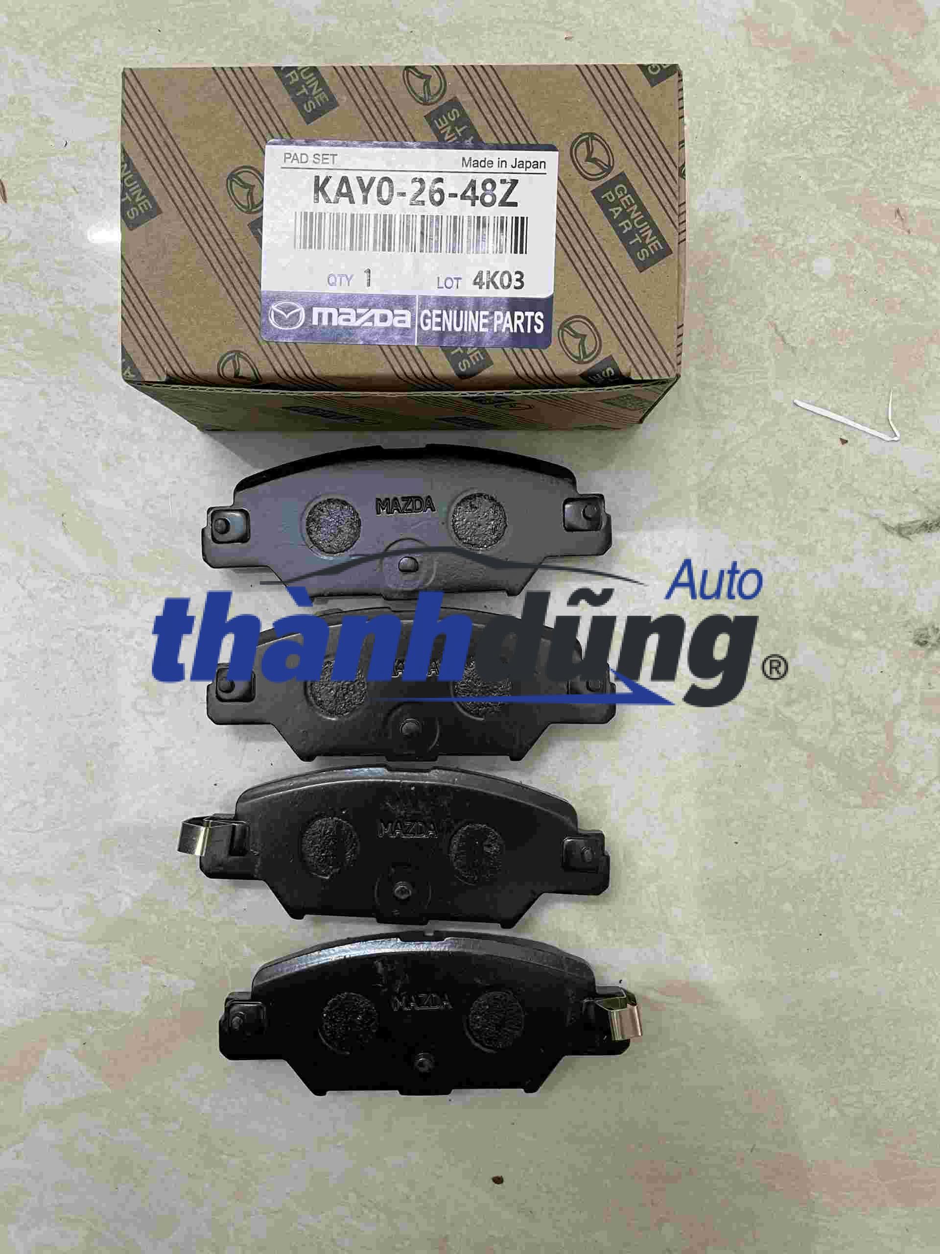 BỐ THẮNG SAU MAZDA CX5