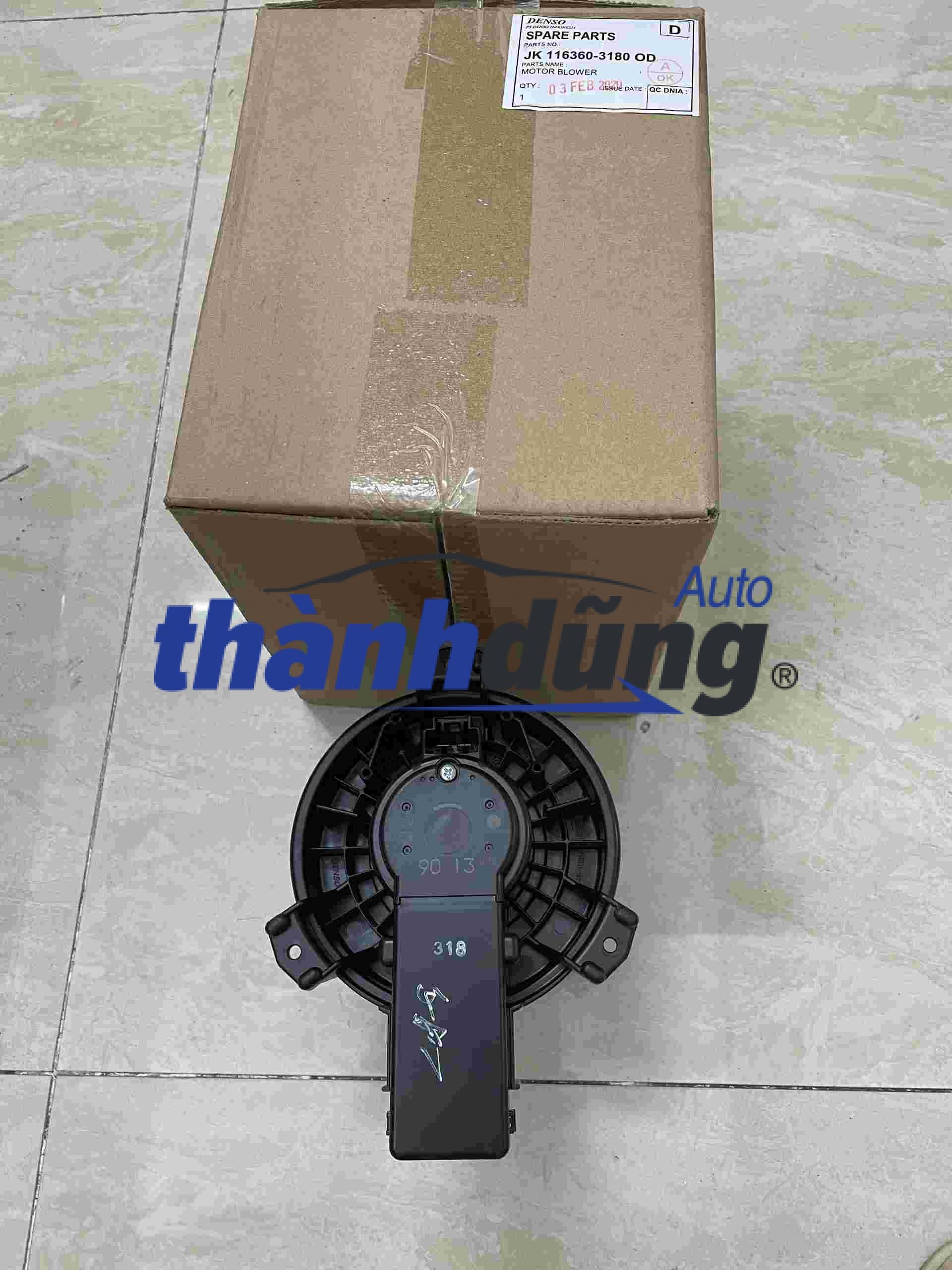 QUẠT GIÓ ĐIỀU HÒA TOYOTA FORTUNER