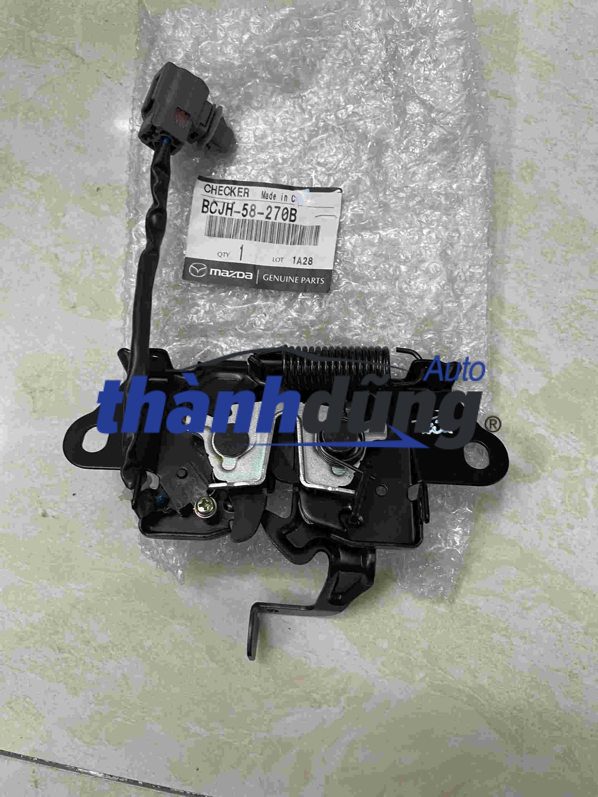 KHÓA NẮP CAPO MAZDA 3