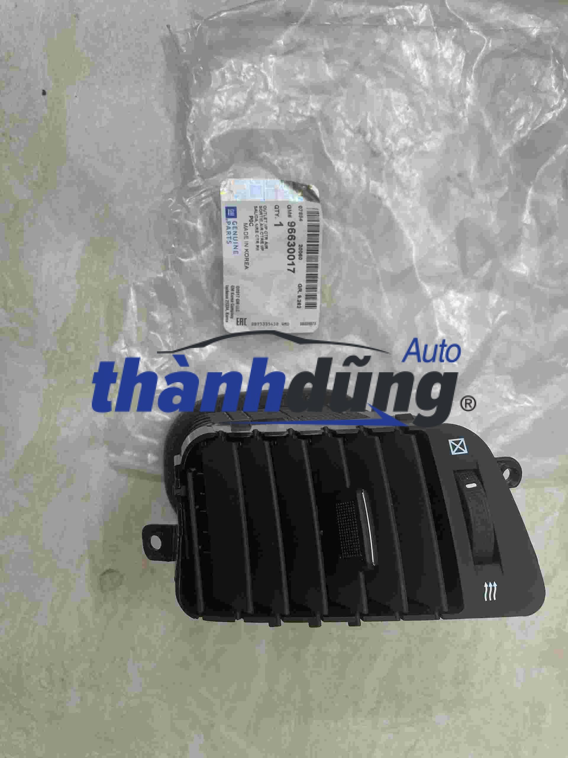 CỬA GIÓ ĐIỀU HÒA GIỮA CHEVROLET CAPTIVA