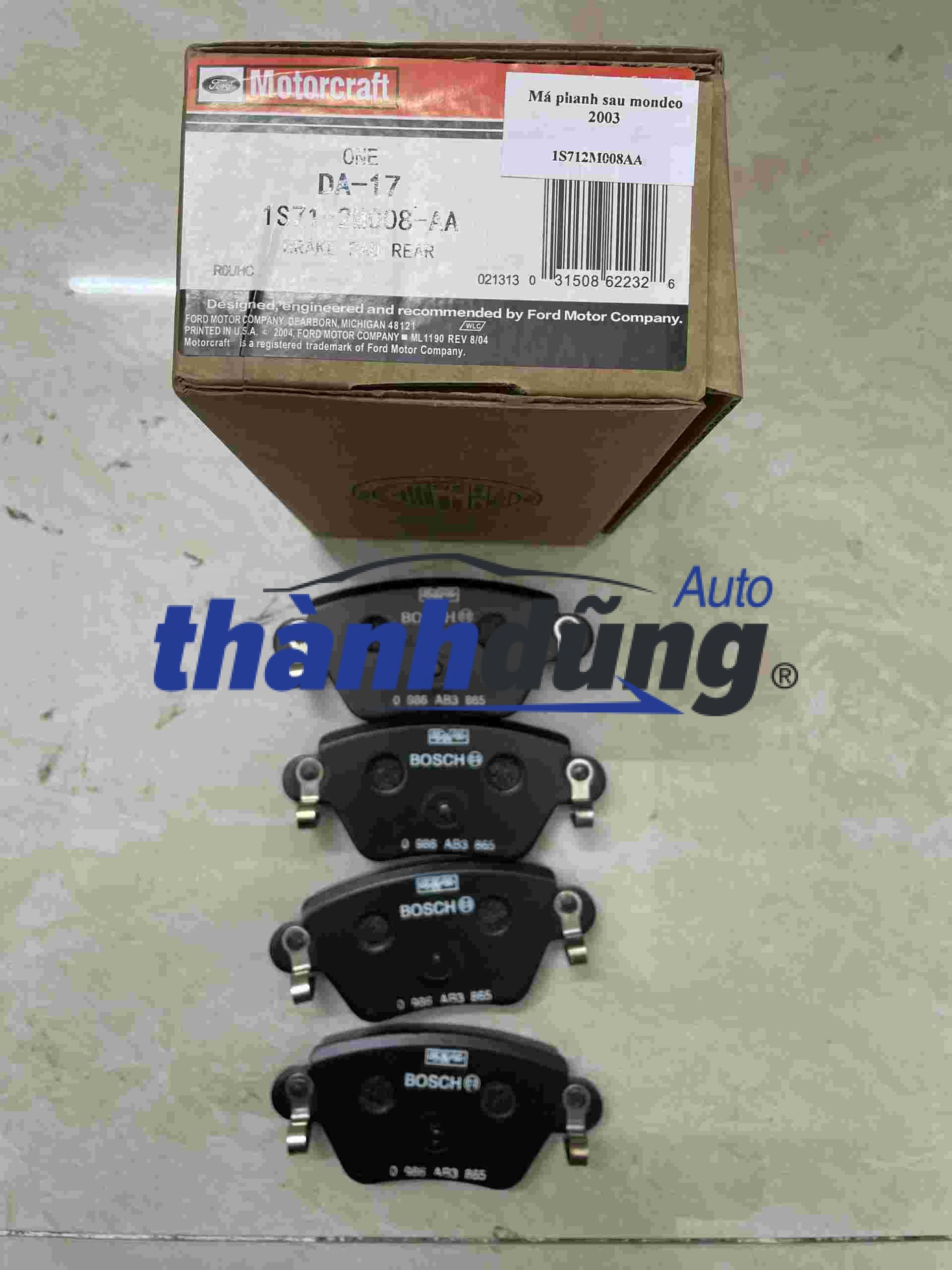 MÁ PHANH SAU FORD MONDEO