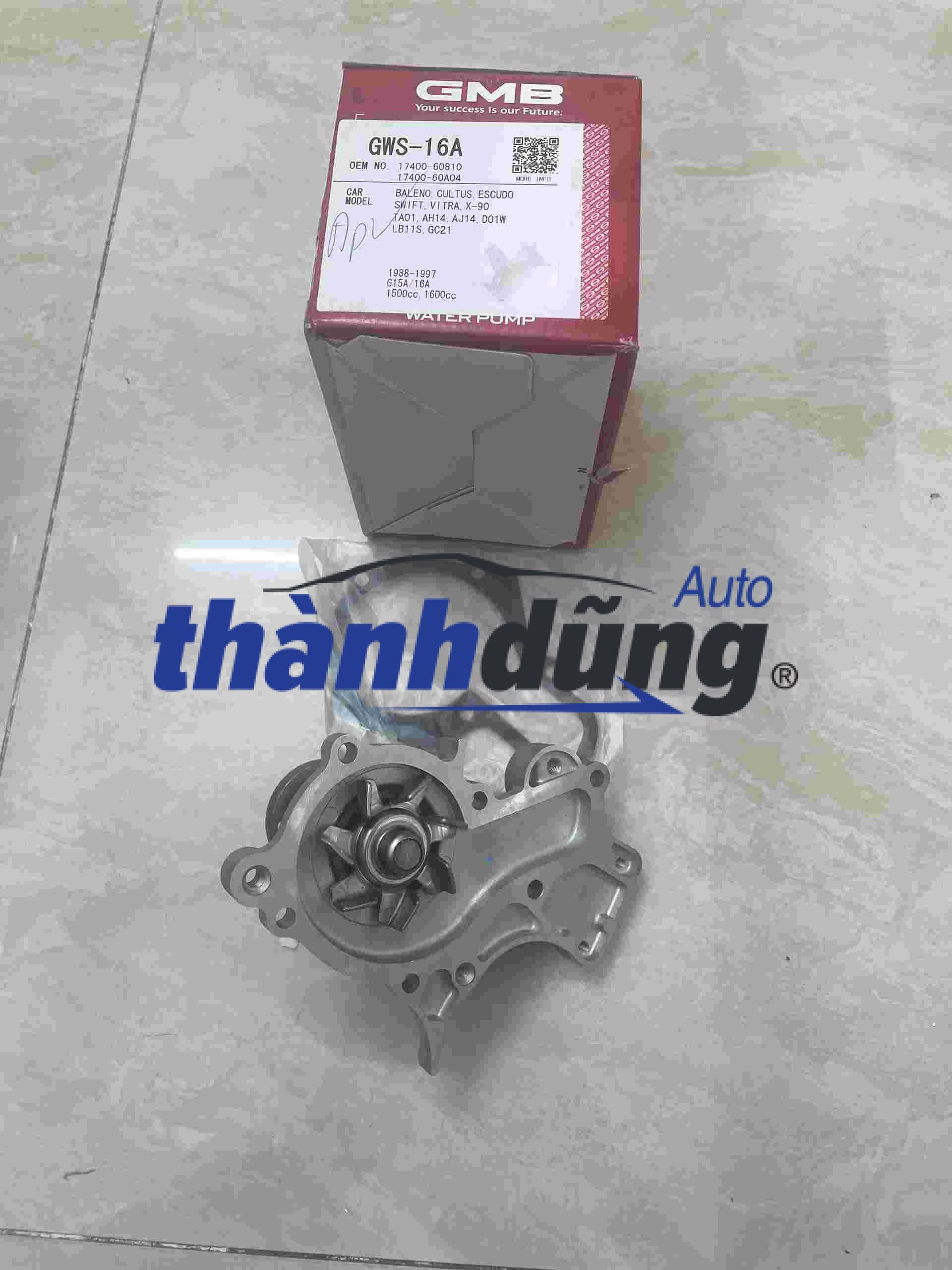 BƠM NƯỚC SUZUKI VITARA