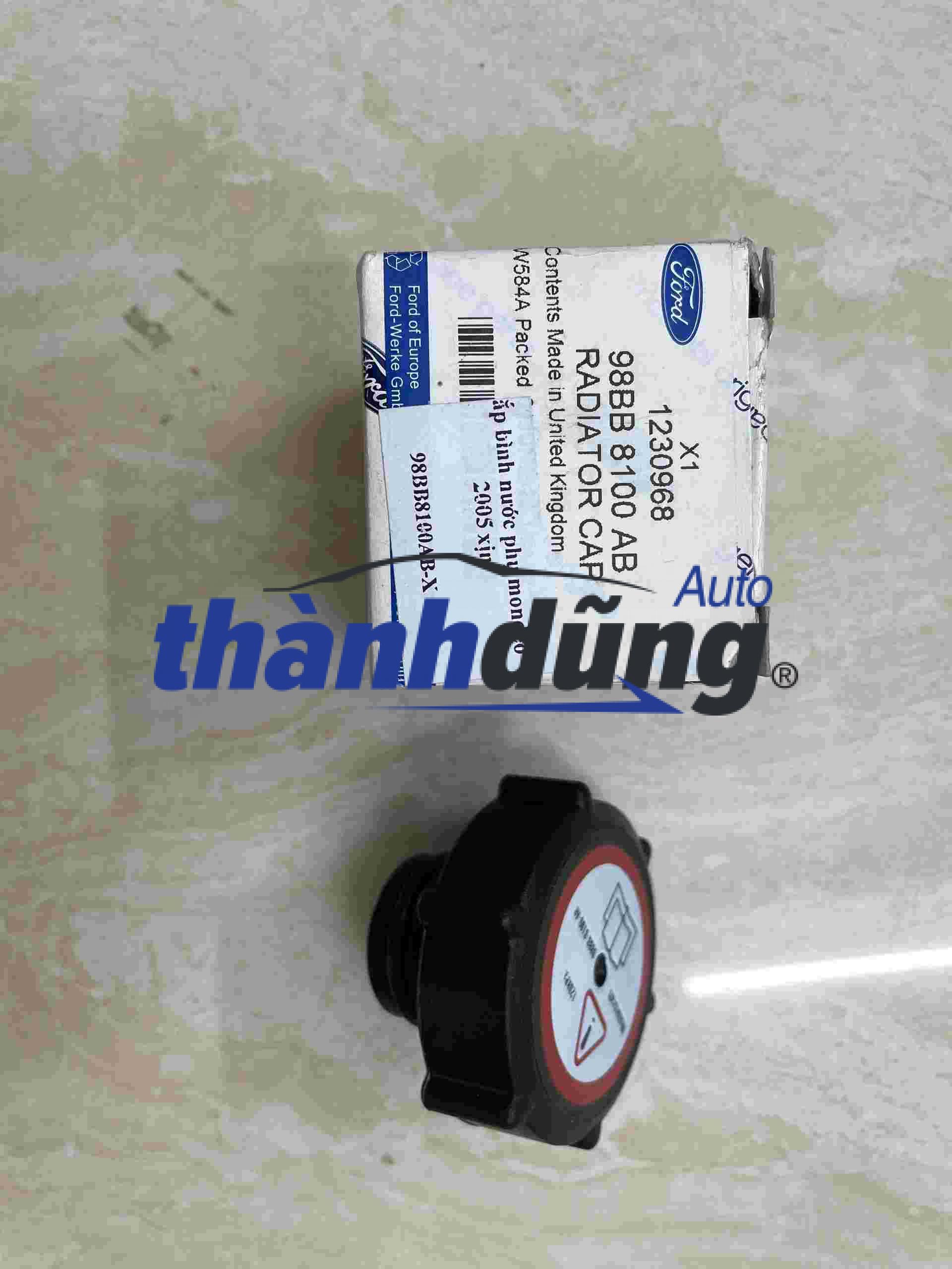 NẮP BÌNH NƯỚC PHỤ FORD MONDEO CHÍNH HÃNG