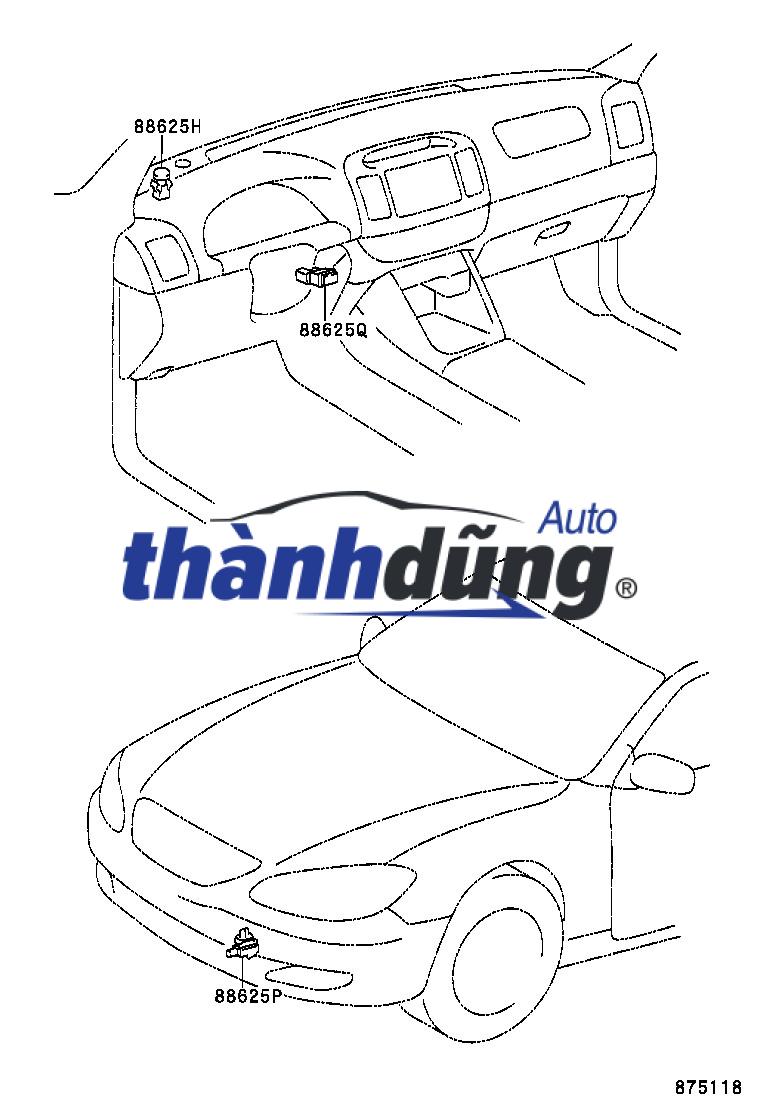 CẢM BIẾN NGẮT LẠNH NISSAN VERSA 2007-2012 | 27675ED50A - Ảnh 5