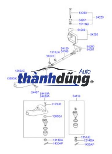 THANH XOẮN HYUNDAI PORTER II - Ảnh 5
