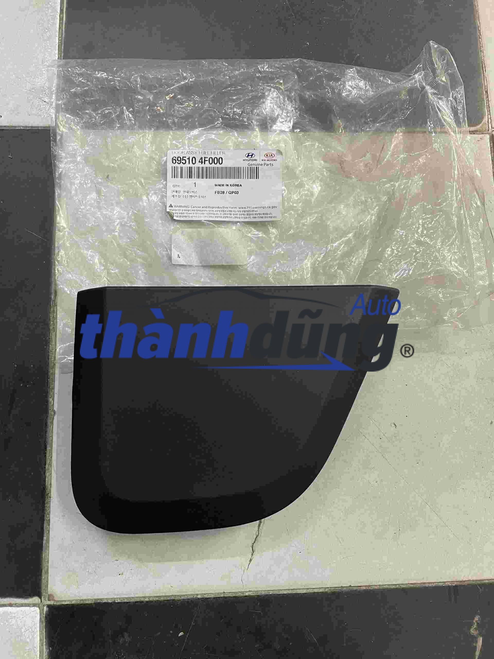 NẮP ĐỔ NHIÊN LIỆU CỦA HYUNDAI PORTER 2