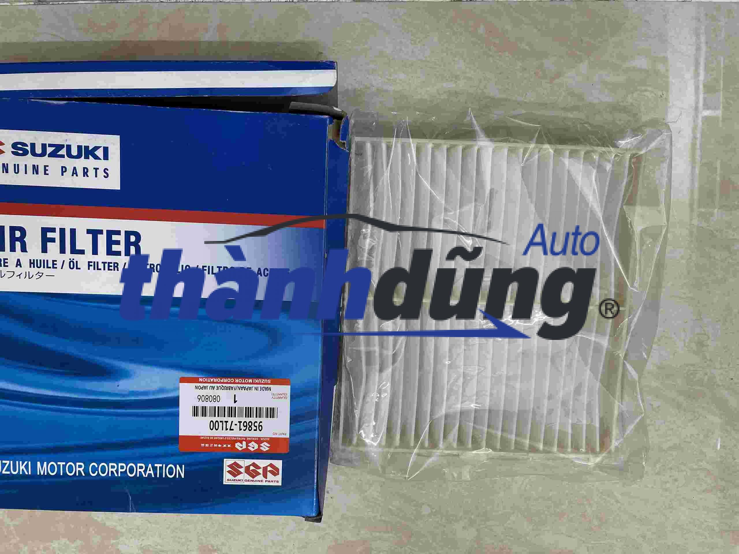 LỌC GIÓ ĐIỀU HÒA SUZUKI ERTIGA, CIAZ