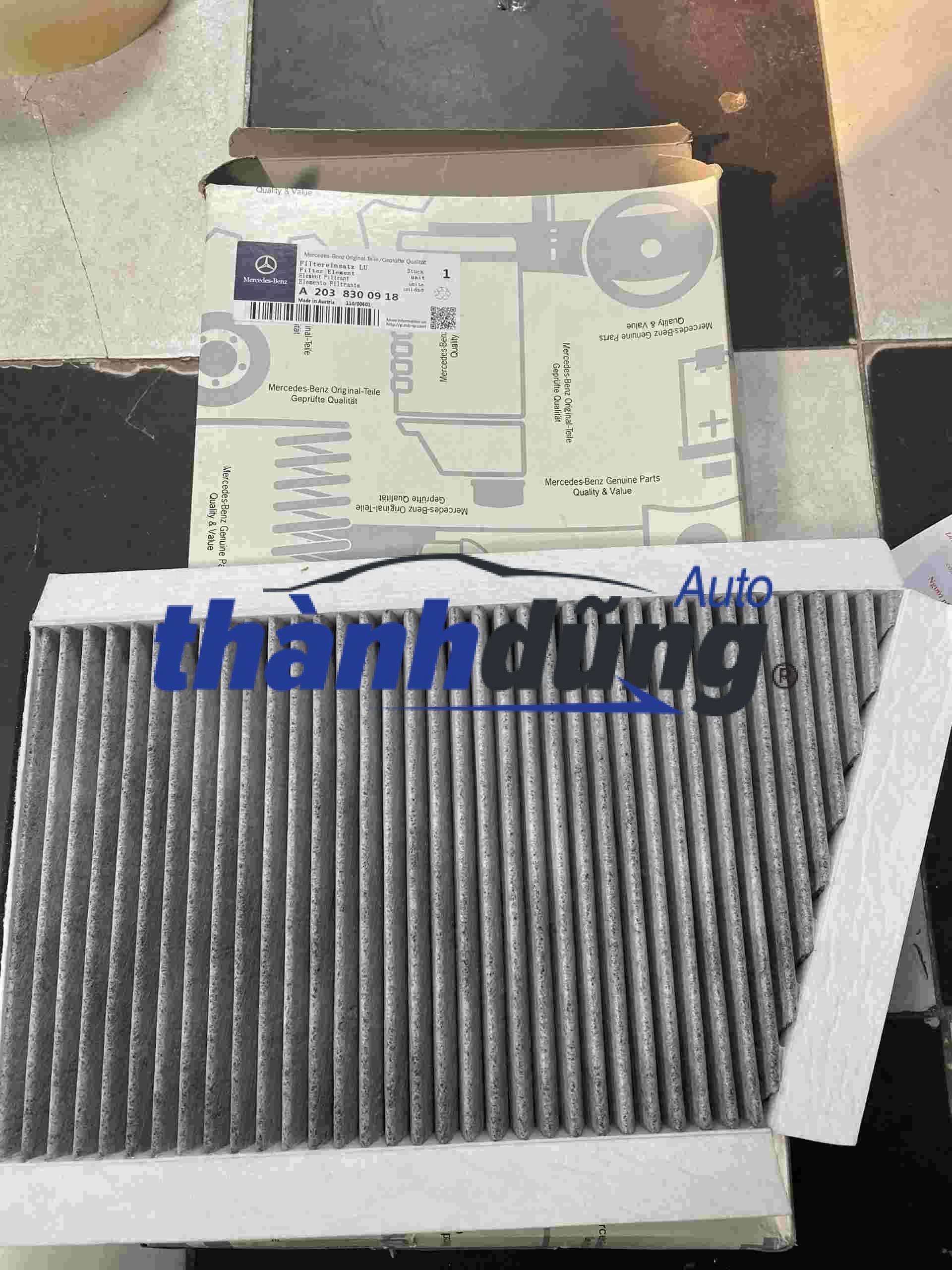 LỌC GIÓ ĐIỀU HÒA MERCEDES C200, C180, C230