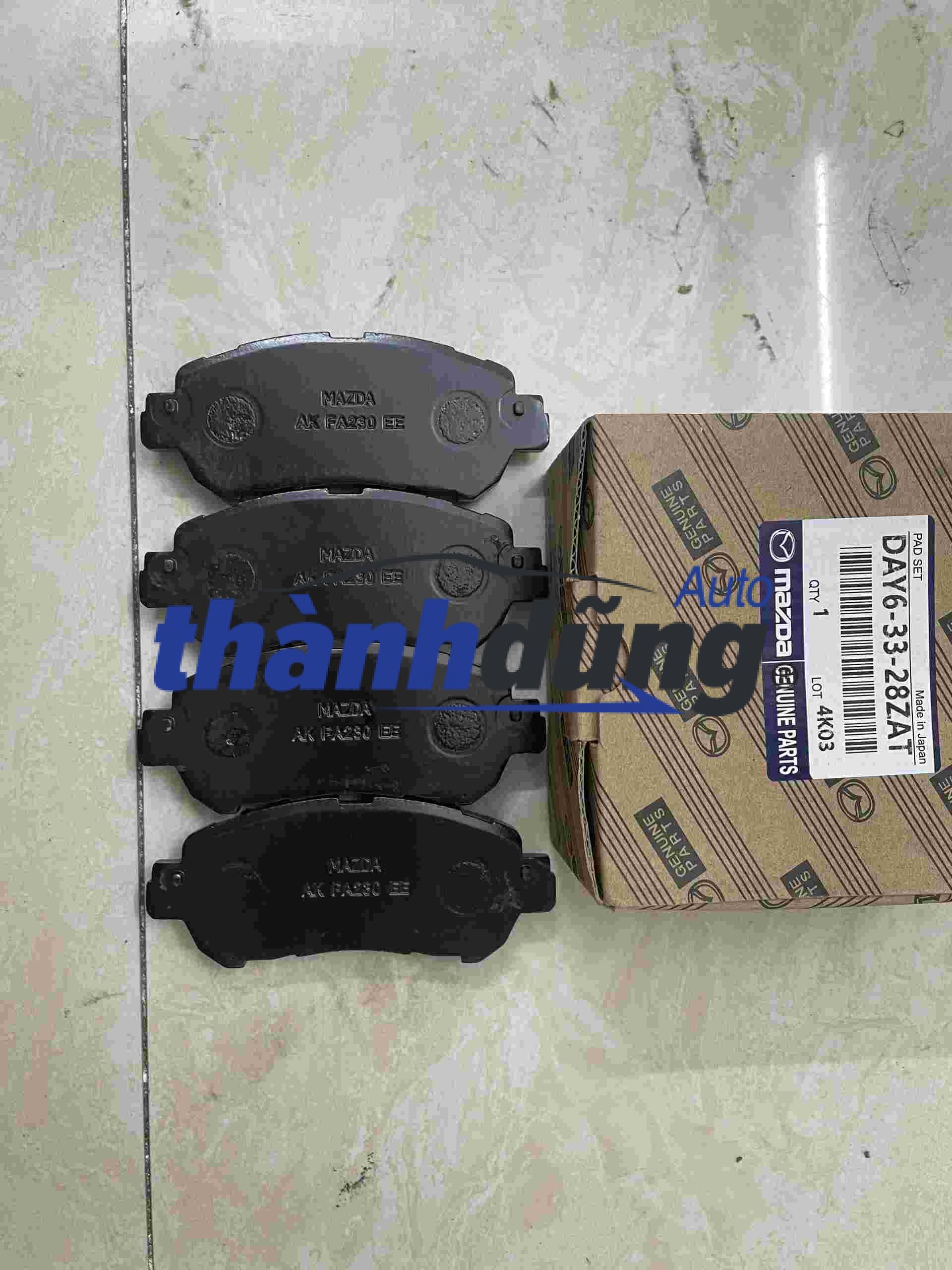 BỐ THẮNG TRƯỚC MAZDA 3